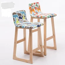 Мебель для барных стульев fauteuil из твердой древесины, модные барные стулья, современный табуре, барный шезлонг, табуретный стул alto, распродажа