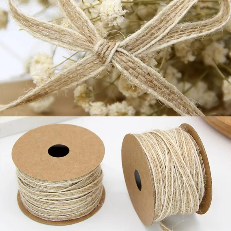

Hot 10M Fish Silk Hemp Vintage Rope Strap Party Decorations Wedding Supplies #05