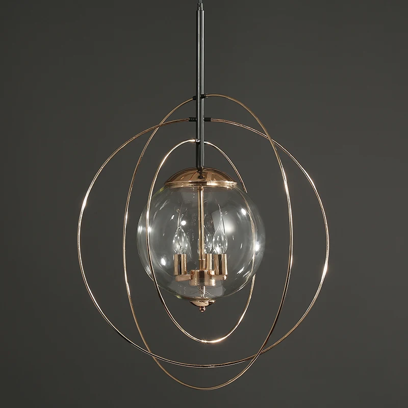 Купить Круглый Стеклянный Светильник