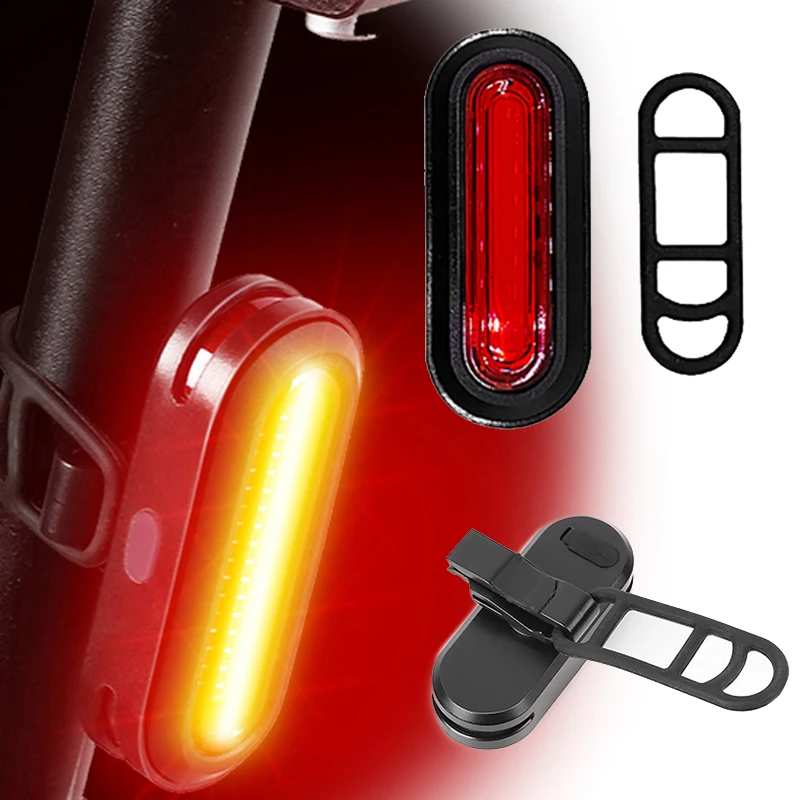 Фонарик инструменты крепления светодиодный задние фары USB Перезаряжаемый 6 режимов ночной Велоспорт Спорт Удобный