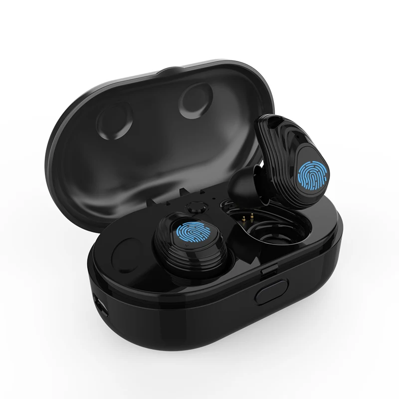 

A7 Bluetooth Headset Mini Sports Wireless Earphone IPX5 Waterproof Subwoofer Universal Fingerprint Touch HIFI Subwoofer Headset