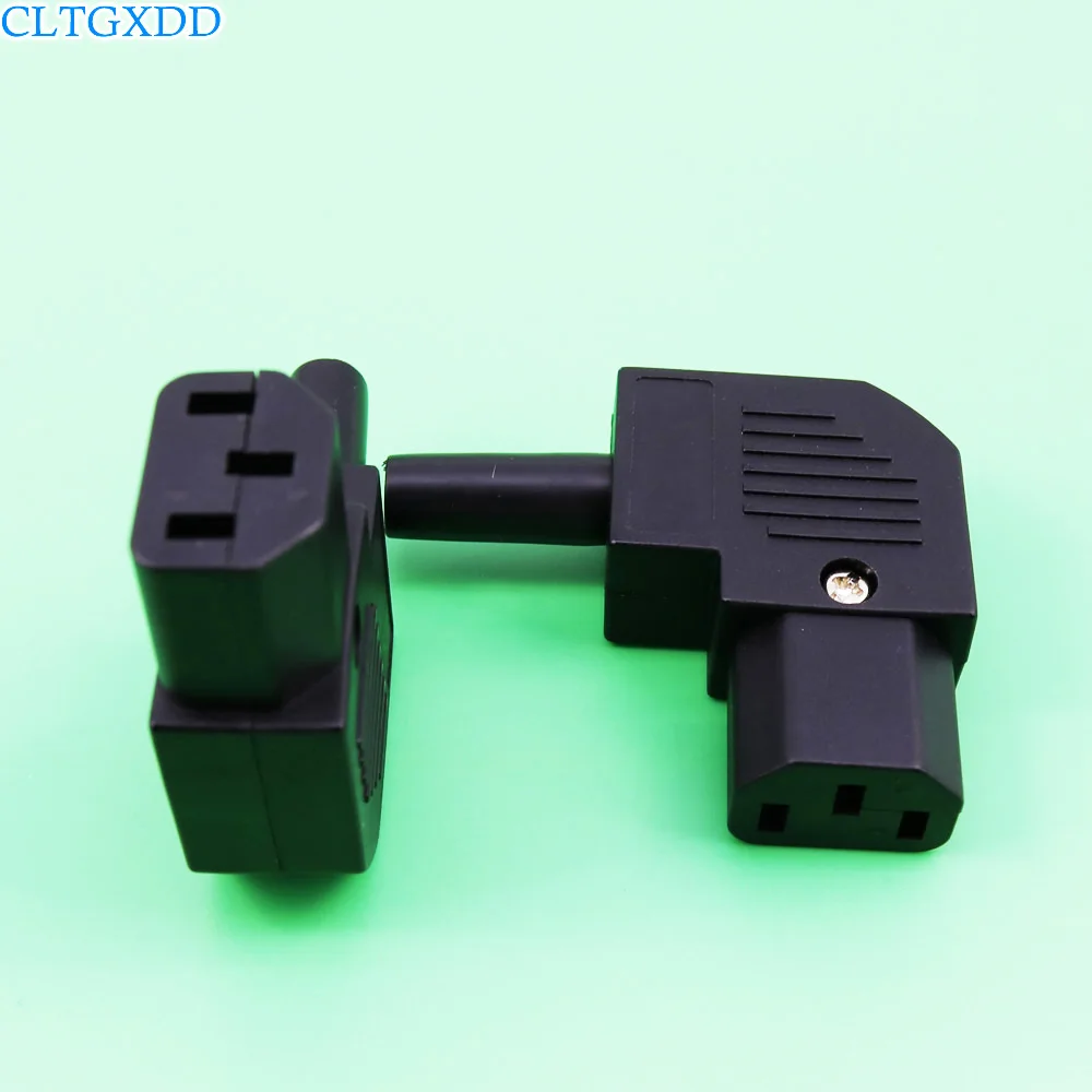 cltgxdd Electrical Socket c14 90 degree bend Power