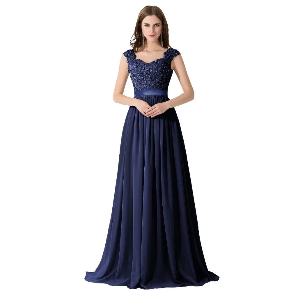 

Real Photos Hot Selling Cap Sleeve Appliques Lace Long Grey Bridesmaid Dresses Wedding Party Dresses Sexy Sheer Back