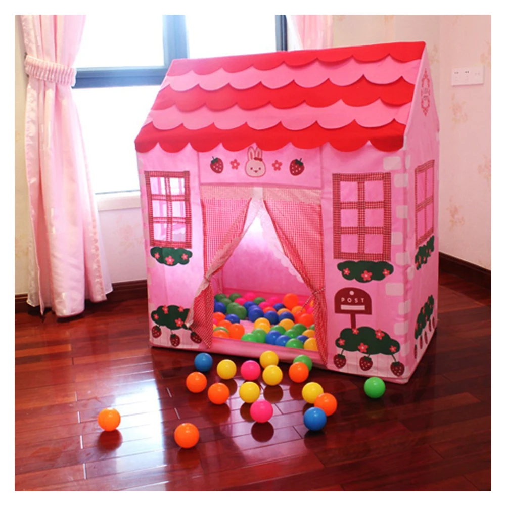 Игровой домик девушка городской дом дети секретный сад розовый игровой шатер отличный подарок