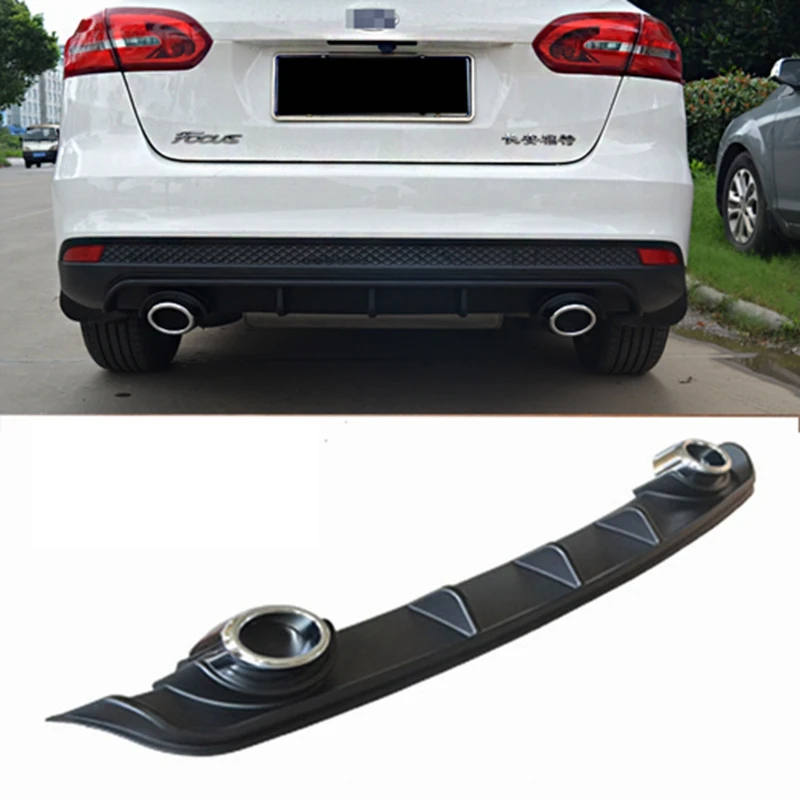 Задний спойлер из АБС-пластика для Ford Focus 2012 2013 2014 2015 2016 2017 черный | Автомобили и