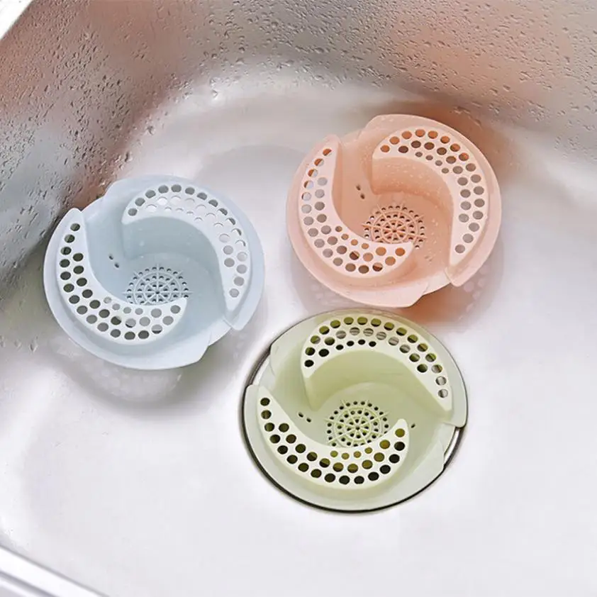 Kitchen Bathroom Sink Filter Net Anti Clogging Silicone Drain Sink
