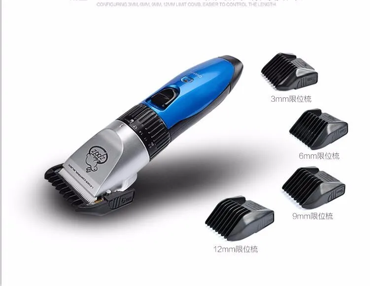New Professional Cat Dog Hair Trimmer Rechargeable 35W Electric Grooming Pet Clippers Animals Shaver Haircut Machine AC110-240V (1)