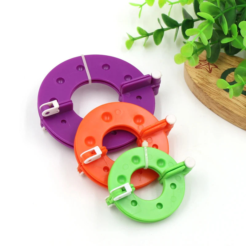 

3pcs/set Multicolor Wool Ball Maker Fluff Ball Weaver Maker Pompom Make Machine DIY Pompom Fun Making Supplies Tools