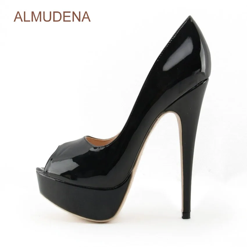 platform dress pumps