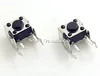 Interrupteur Tact 6*6*4.3mm Horizontal | 20 pièces avec support, interrupteurs à bouton-poussoir tactiles, micro-interrupteurs 6x6x4.3mm ► Photo 1/3