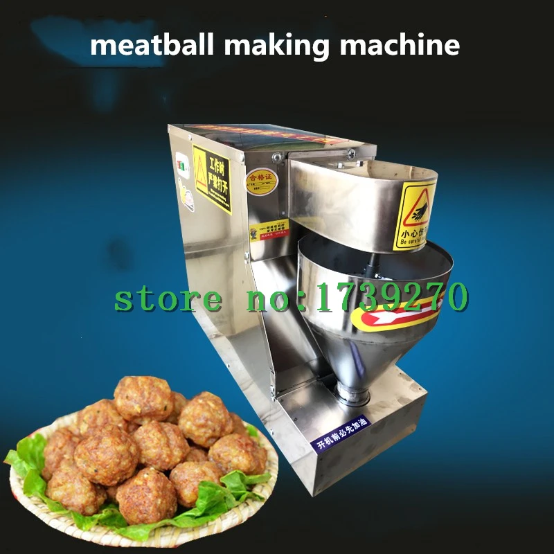 Automatic stainless steel commercial meatball molding machine beef ball