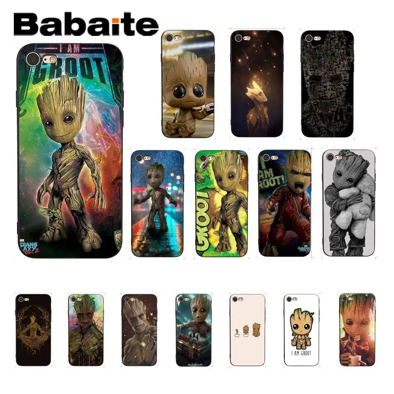 

Babaite Guardians of Galaxy Customer High Quality Phone Case for iPhone 8 7 6 6S Plus 5 5S SE XR X XS MAX Coque Shell