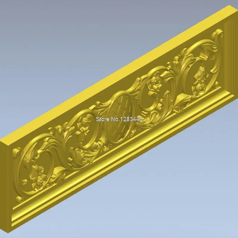 

High quality New 3D model for cnc 3D furniture decoration 3D carved figure sculpture machine in STL file Decor_113