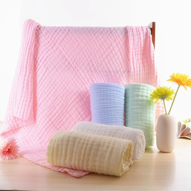 Baby Swaddle Blanket Muslin Newborn Wrap for Child Kids Boys Girls Bedding Bath Towel Cotton Stroller Cover Infant Swaddling 5