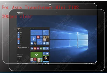 

Transparent Tablet LCD film Screen Protector for Asus Transformer Mini T102 9H Anti-scratch without retail packing 200pcs/lot