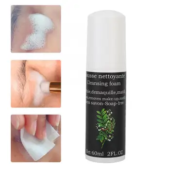 

60ml Eyelash Extension Cleanser Grease Dirt Removal Grafting False Eyelash Cleaner Eye lashes Extension Cleanser Shampoo