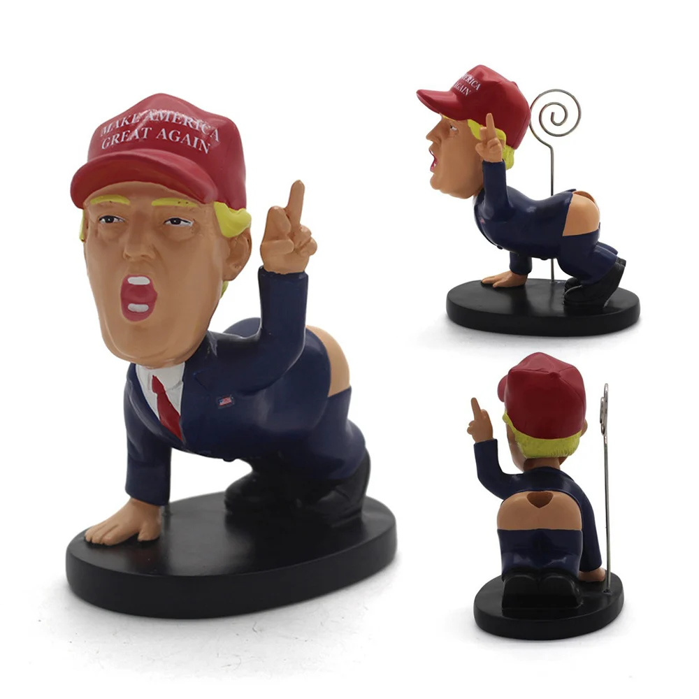

Creative President Dump A Trump Statue Pen Holder Funny The Greatest Donald Trump Gag Fancy Gift Desk Decor Birthday Gifts