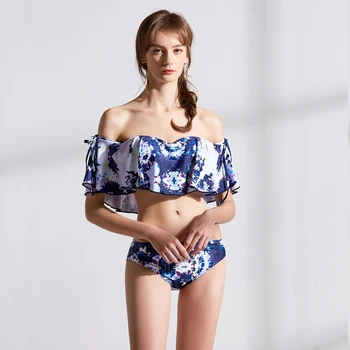 

New Design Swimming Suit For Women Popular Two Piece Swimwear Beachwear Fashion Swimsuit Bathing Suits Bikini Set Plus Size XL