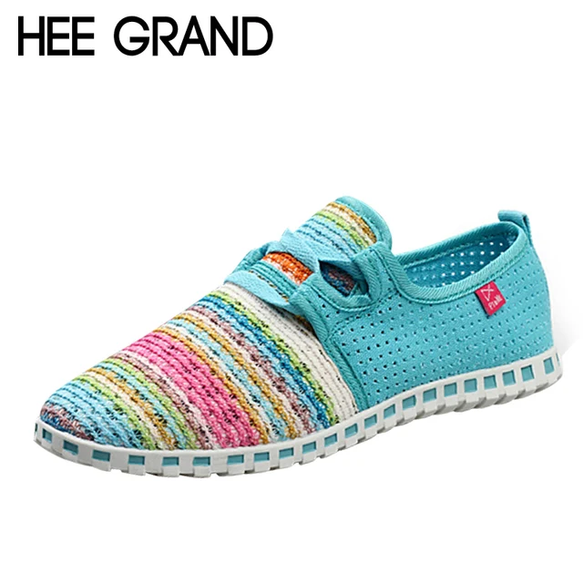hee grand summer flat shoes woman comfortable casual lace up flats size 3 women shoes