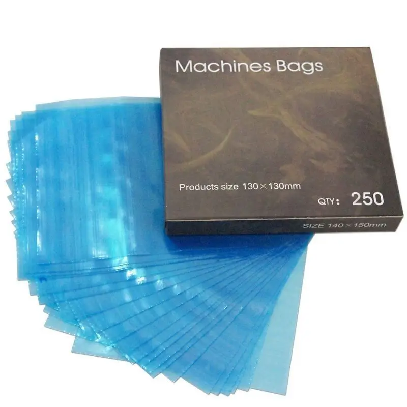 Новинка 250 шт пластиковые одноразовые гигиенические машины сумки защитные чехлы для тату