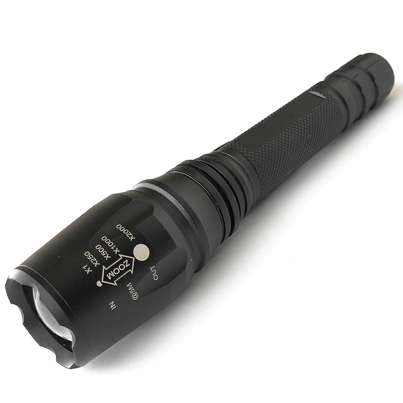 Светодиодный фонарик Z20 CREE XM L2 масштабируемый светодиодный для 2 батарей 18650