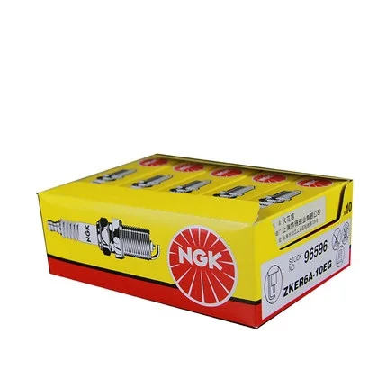 

original NGK Laser Nickel alloy Spark Plugs NGK ZKER6A-10EG 96596 fits for 2011-2019 Sseat Mii Sskoda Citigo Fabia VVW Polo UP