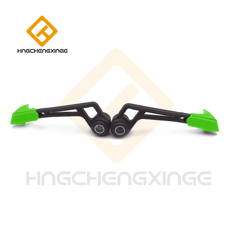 Мотоцикл 22 мм руль мотокросса ручка охранники Handguard падающие защитные устройства для рук - Цвет: HS- green