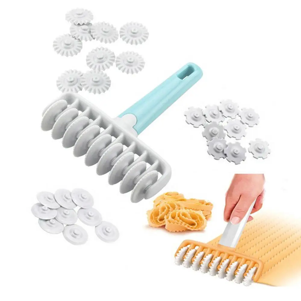 

2019 Very Practical Multifunctional Lattice Roller Cutter Plastic for Pizza Pie Cookie Pastry Knife Embossing Dough Baking Tools