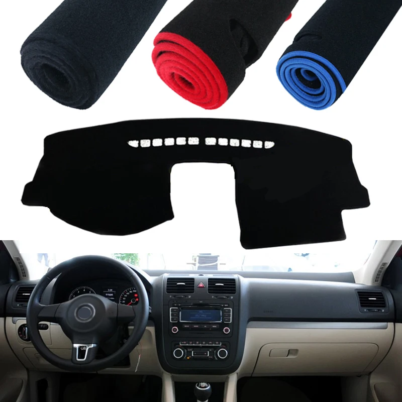 Автомобильный коврик для приборной панели Volkswagen Golf 5 MK5 A5 2004 2005 2006 2007 2008