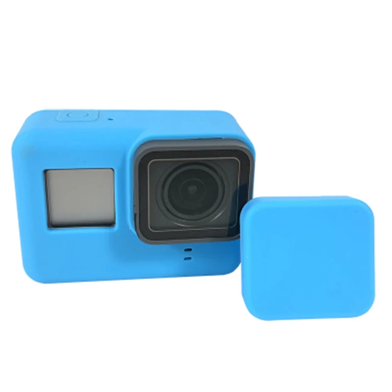 Защитный чехол с силиконовой рамкой защитный крышкой для объектива GoPro Hero 7 Black 6 5