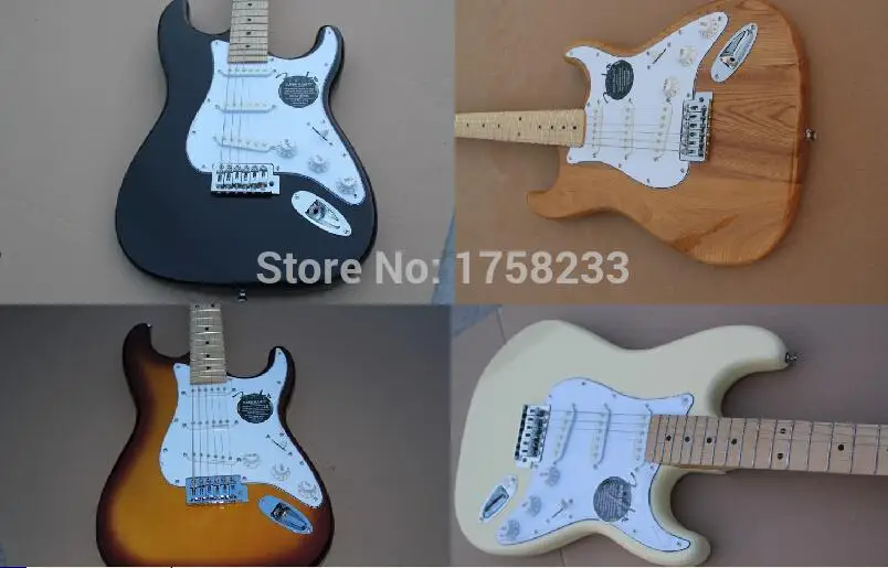 Бесплатная доставка Fen Stratocaster Custom Shop Белый расписная электрогитара Chrome