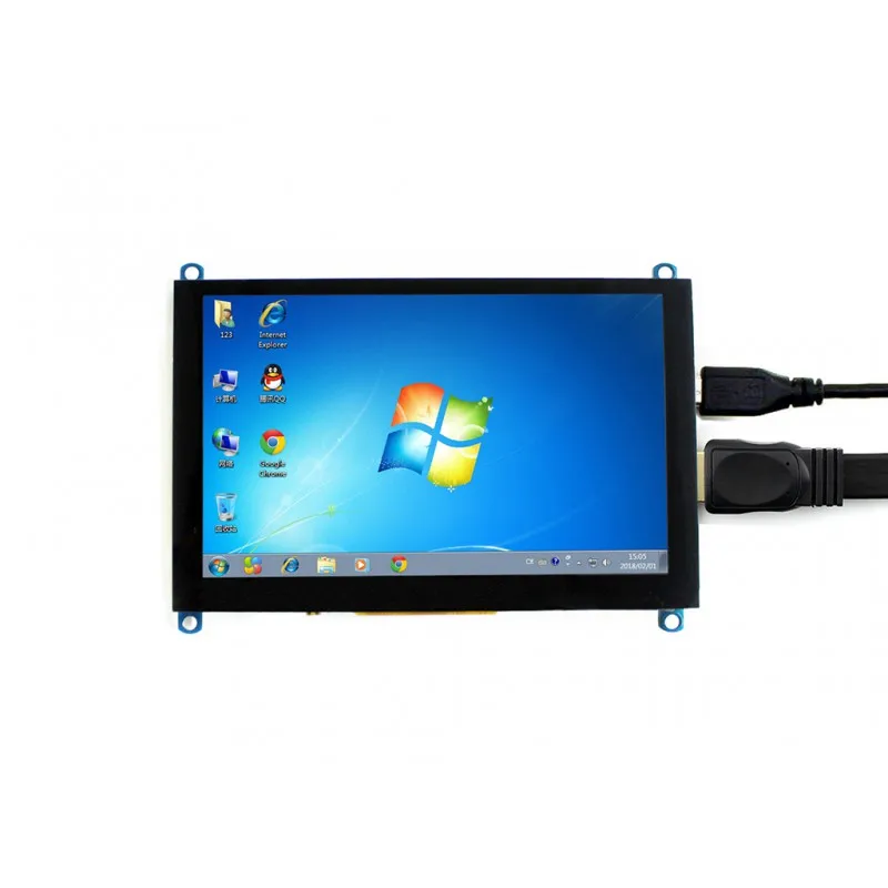 Raspberry Pi 5 дюймовый HDMI LCD 800x480 емкостный сенсорный экран ЖК дисплей поддержка BB Black