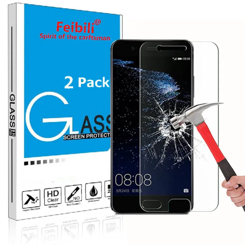 

For huawei p20 tempered Glass for huawei p10 lite P9 Plus Lite screen protector protective protect glas 9H protection film