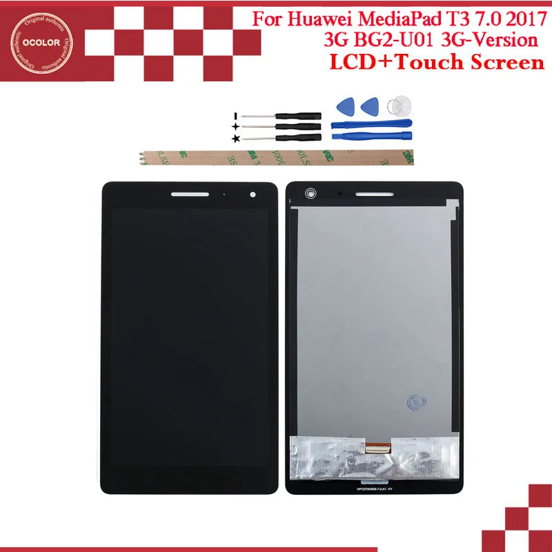 Ocolor для huawei MediaPad T3 7 0 2017 3g BG2 U01 3G версия ЖК дисплей и сенсорный экран &quot+