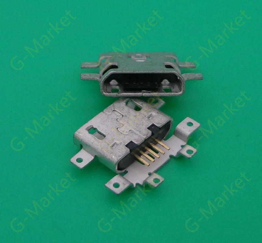 100 шт. разъем Micro USB для зарядного устройства Motorola Droid Turbo XT1254|socket connector|socket usb chargersocket