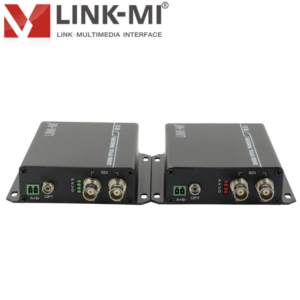 LINK MI SF01 1 CH 3G/HD SDI расширитель через волоконно оптического 20 км с RS485