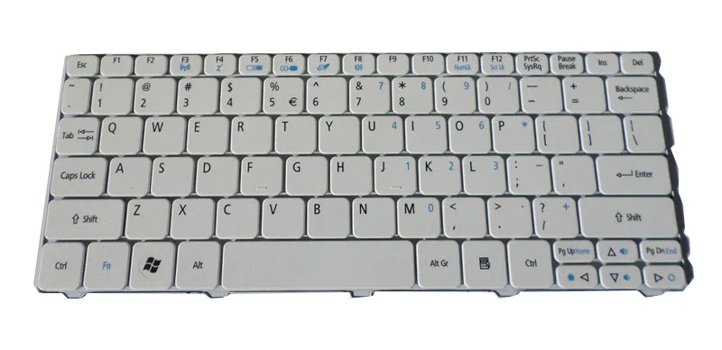 Совершенно новая Оригинальная клавиатура OEM для Acer Aspire One D255 D255E D257 D260 532 532H | Отзывы и видеообзор