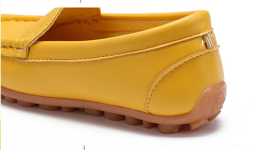 MHYONS 2019 جديد أزياء الاطفال أحذية جميع الحجم 21-30 الأطفال PU أحذية رياضية من الجلد للطفل الأحذية الفتيان/الفتيات قارب الانزلاق على لينة