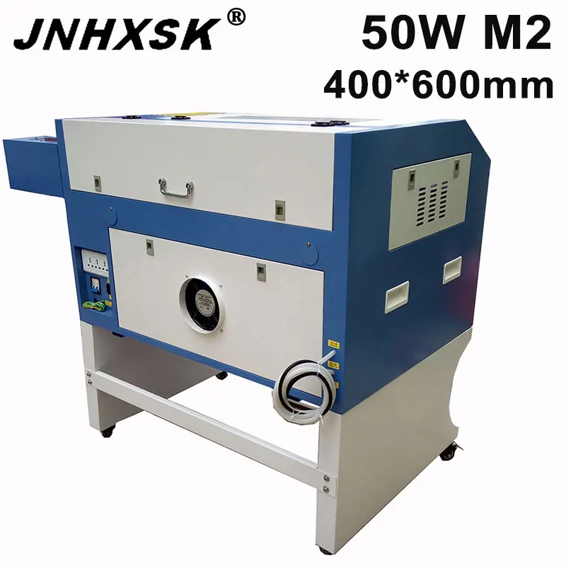 Лазерная гравировальная машина JNHXSK 400*600 мм 50 Вт мощность 220 В/110 В герметичная CO2