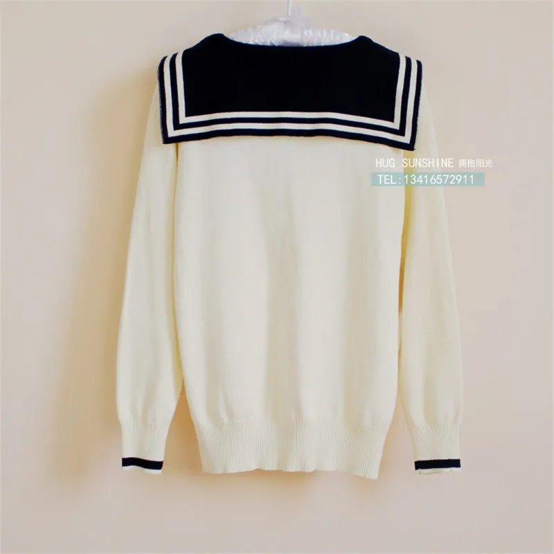 Sailor Collar Sweater 