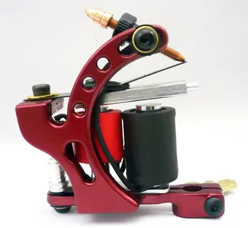 

10Pcs/lot Pro Casting Iron Tattoo Machine 10 Wraps coil stainless steel Tattoos Body Art Gun Coil Machine LPC-ITM-7039-5E