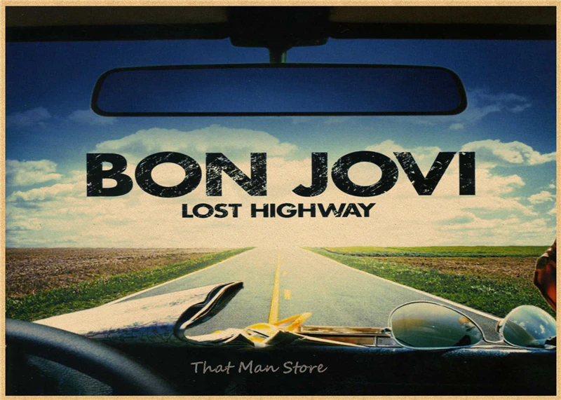Jovi Bon kraft ретро рок постер Европейская и американская музыкальная команда звезда