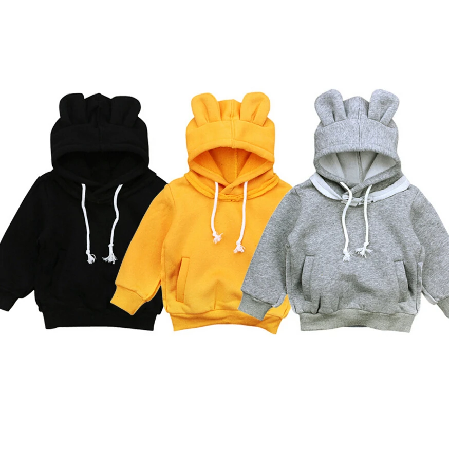 

Autumn Kids Girls Hoodies Sweatshirts Boys Girs Cute Baby Outfit Hoodies 1-4Yrs Kids Clothes Girls Coats Baby Casual Sweatshirt