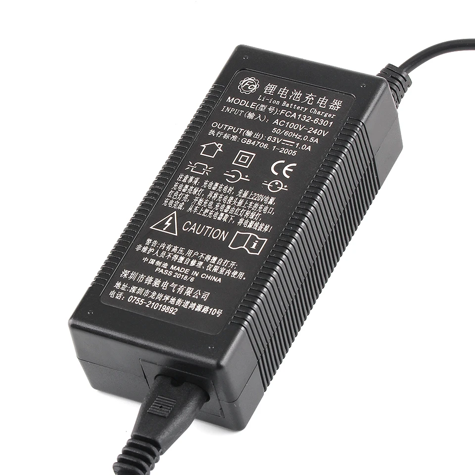 For Seway Ninebot Electric Scooter 63v Power Adapter Charger Us Plug Battery Charger With 4 Hoels Scooter Parts Accessories Aliexpress