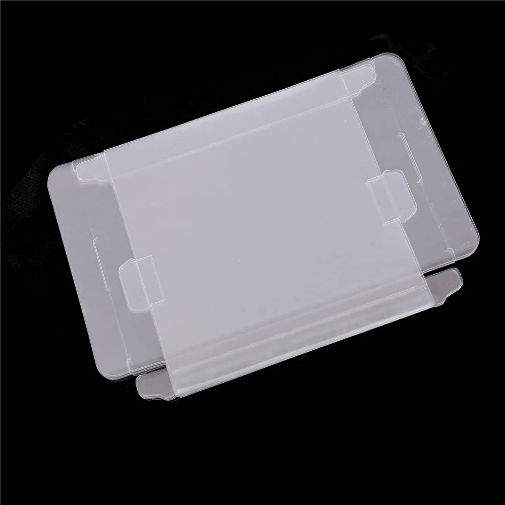 5 шт./лот, прозрачный игровой пластиковый протектор картриджа, чехол, ПЭТ для NES, игровой протектор