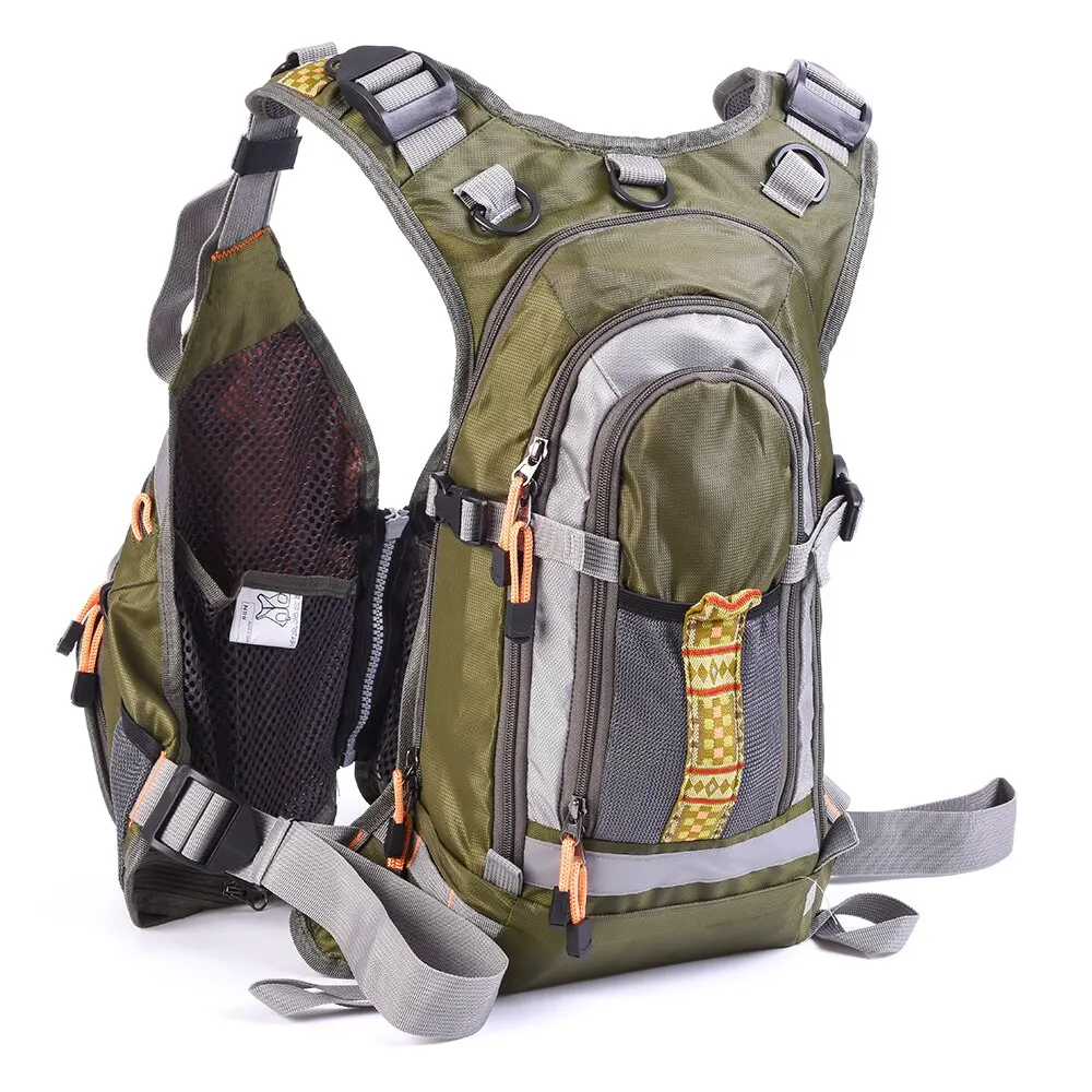 Blusea شبكة يطير سترة لصيد السمك على ظهره تنفس في الهواء الطلق سترة لصيد السمك الانجراف سترة الرياضات المائية الحياة سترة للرياضات المائية Blusea شبكة يطير سترة لصيد السمك على ظهره تنفس في الهواء الطلق سترة لصيد السمك الانجراف سترة الرياضات المائية الحياة سترة للرياضات المائية