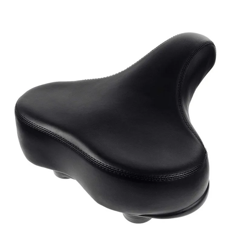 

Zacro Oversized Bike Seat, Super Large Wide Bicycle Saddle for Outdoor Bike, Stationary Bicycle and Road Bike, Breathable Black