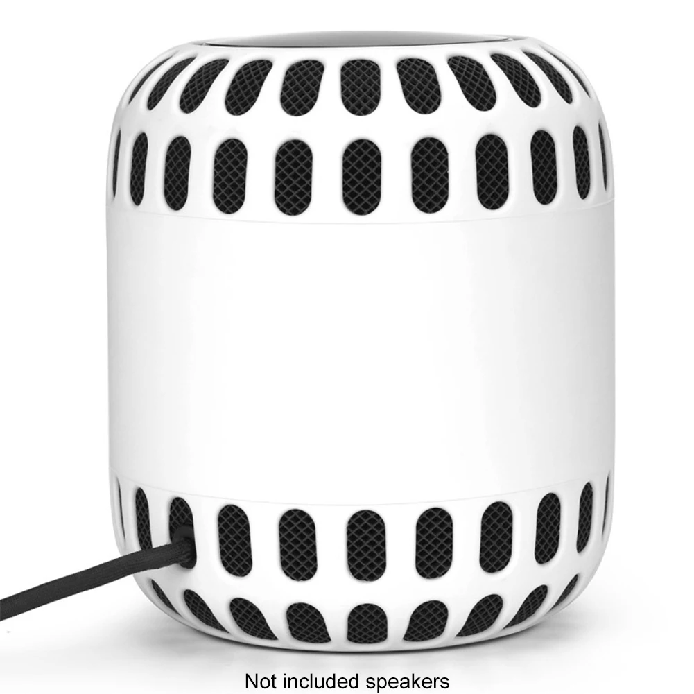 

Speaker Parts Protective Case Solid Anti-slip Dust Proof Silicone Cover Soft Replacement All-around Storage For Apple HomePod