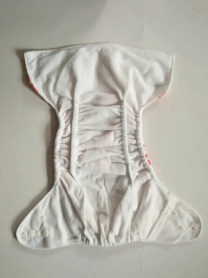 Free Shipping Breathable Fabric Elastic Waist Infant Cloth Diaper