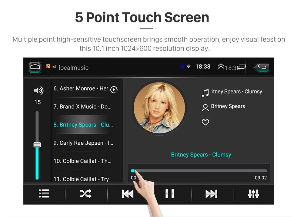 Discount Seicane 2Din Android 8.1 Car 10.1" Auto Radio For Toyota Highlander 2014 2015 GPS Multimedia Player Head Unit Support Wifi OBD2 5